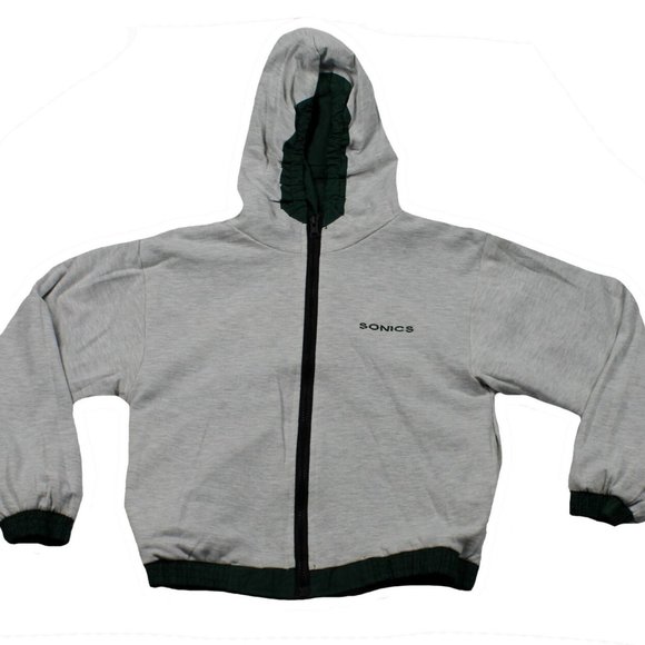 NWOT Seattle Supersonics NBA Reversible Jacket Green/Gray Youth 4/5 or 6/7 - Picture 4 of 8